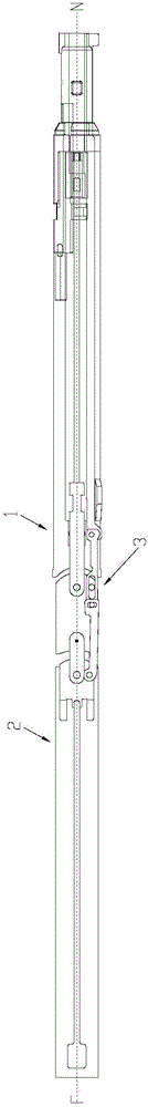 Suturing and cutting device for endoscopic surgery