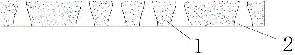 Heat storage body and heat storage structure of heat storage body, forming die and manufacturing method