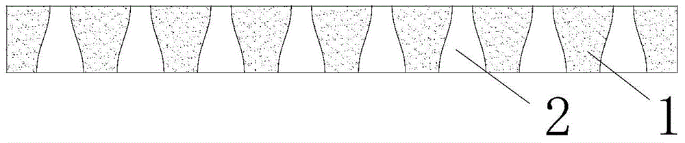 Heat storage body and heat storage structure of heat storage body, forming die and manufacturing method