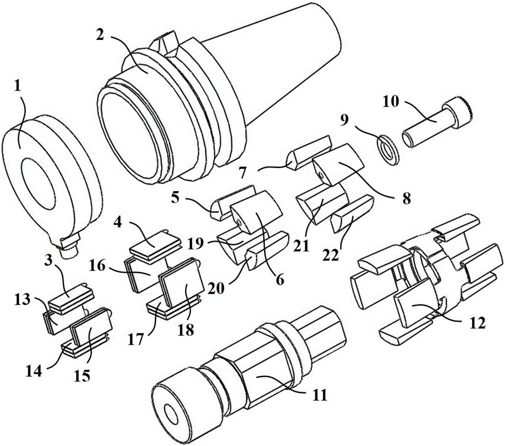 A Side Excitation Ultrasonic Elliptical Vibration Milling Tool Holder