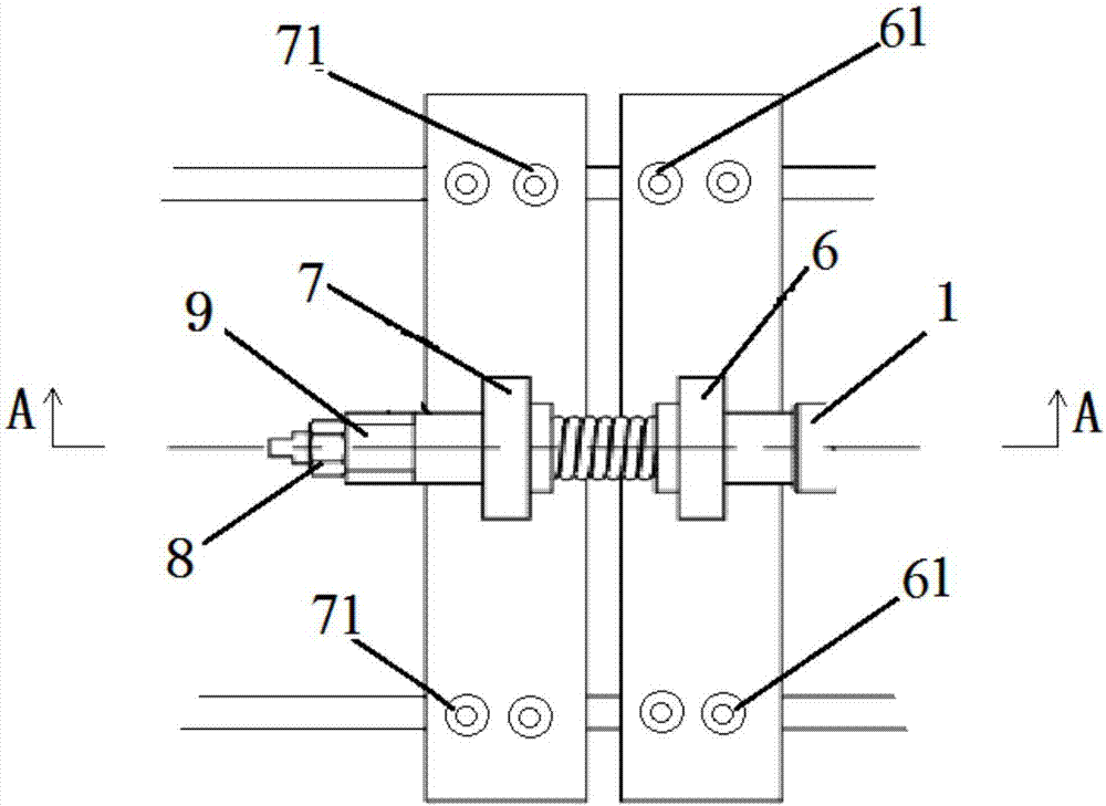 Elastic load mechanism and method for measuring elastic load