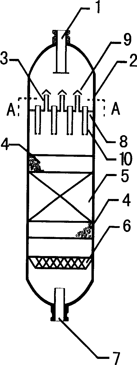 Trickle bed reactor