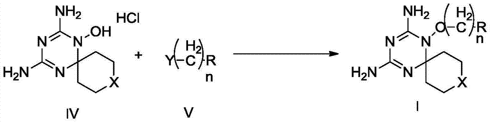 Derivatives and salts of diamino dihydrotriazine, and preparation method, composition and application thereof