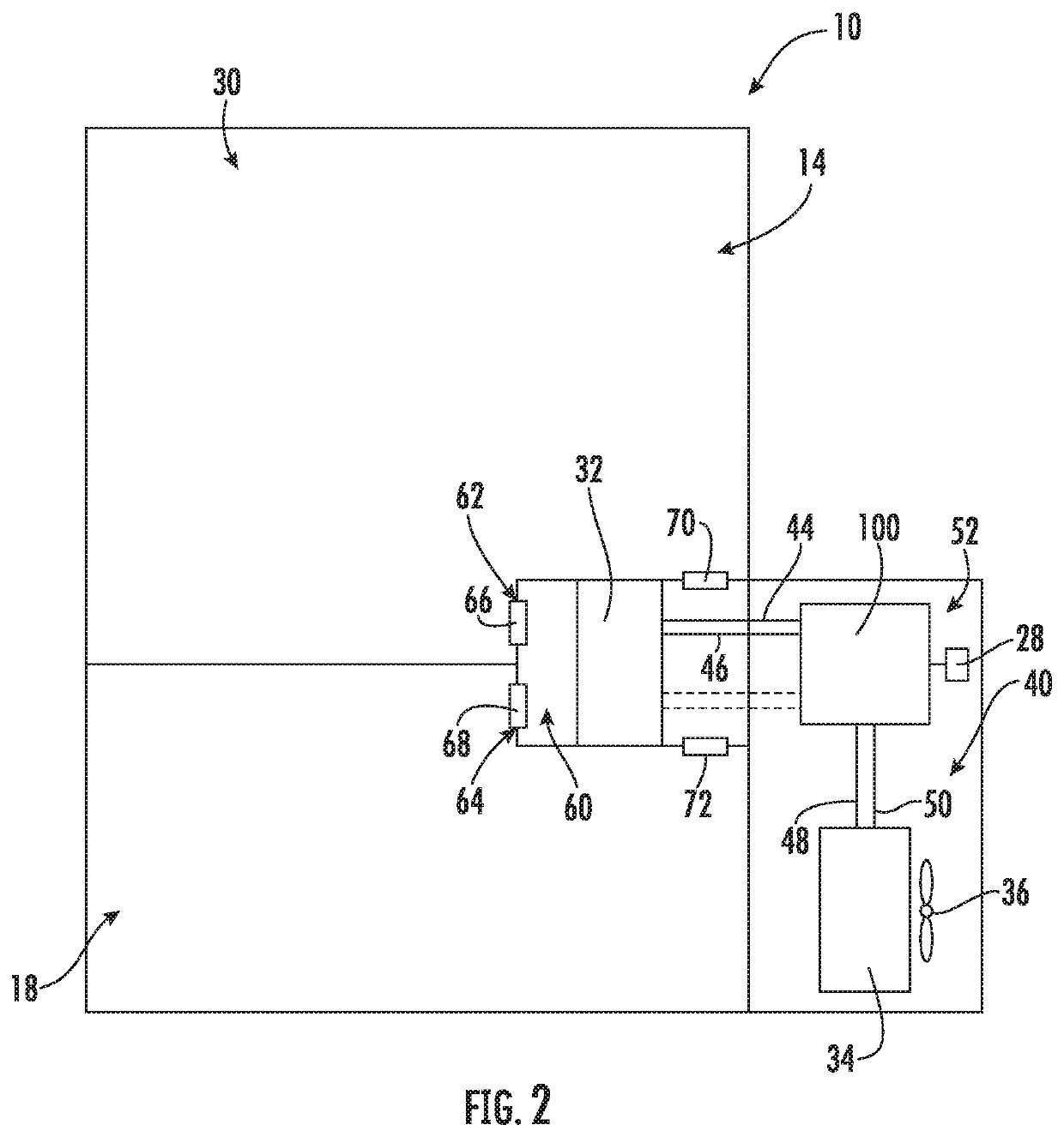 Magneto-caloric thermal diode assembly