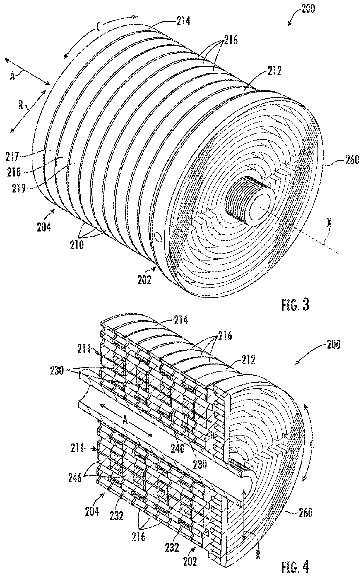 Magneto-caloric thermal diode assembly