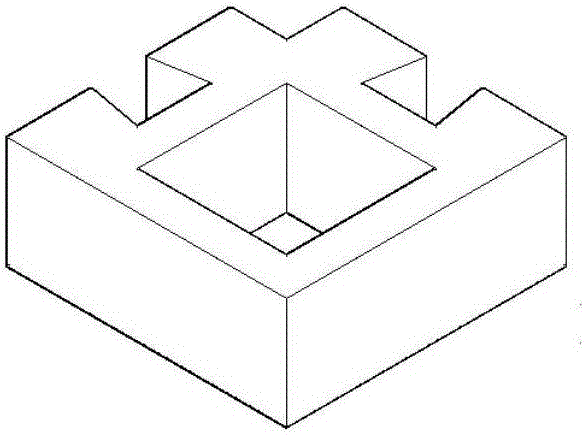 Rural masonry structure assembled integral type ring beam-constructional column combination technology