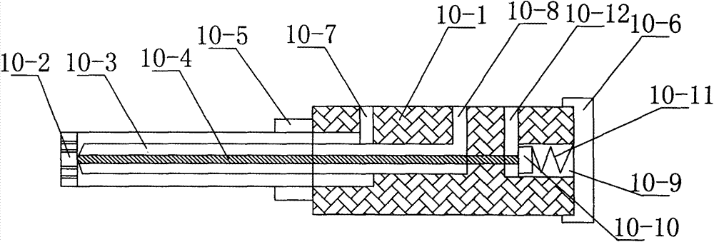 Full-automatic pipeline inner layer spraying equipment