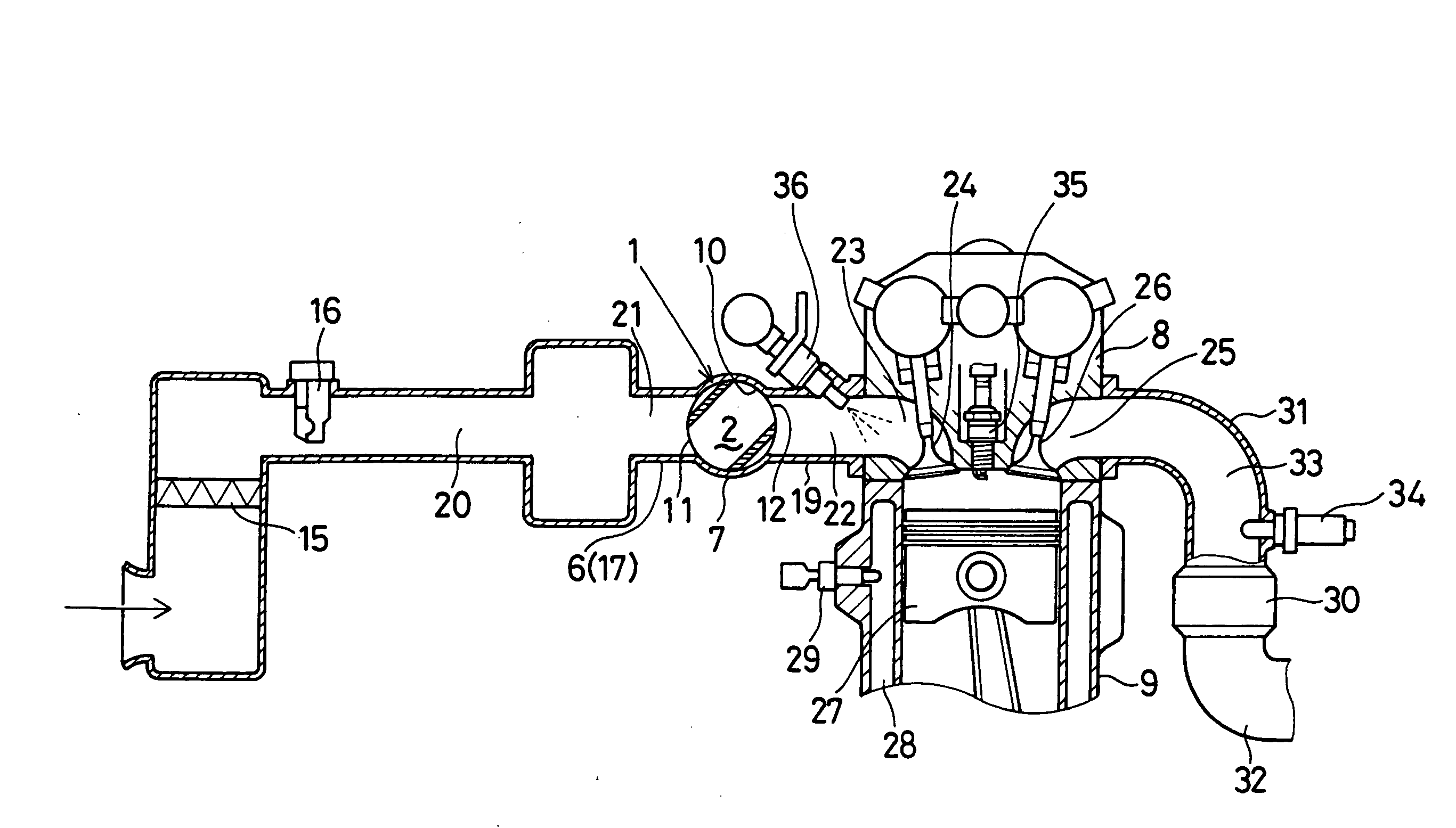 Intake device for internal combustion engine