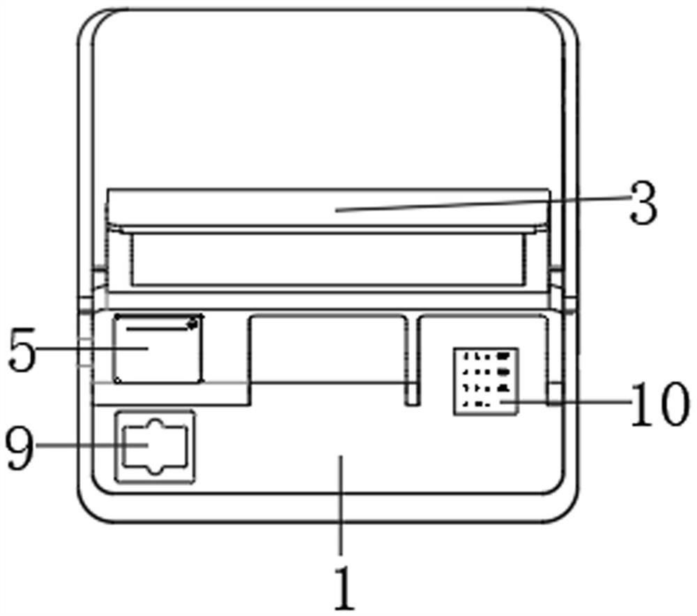 Large-size arc-shaped transparent display self-service terminal