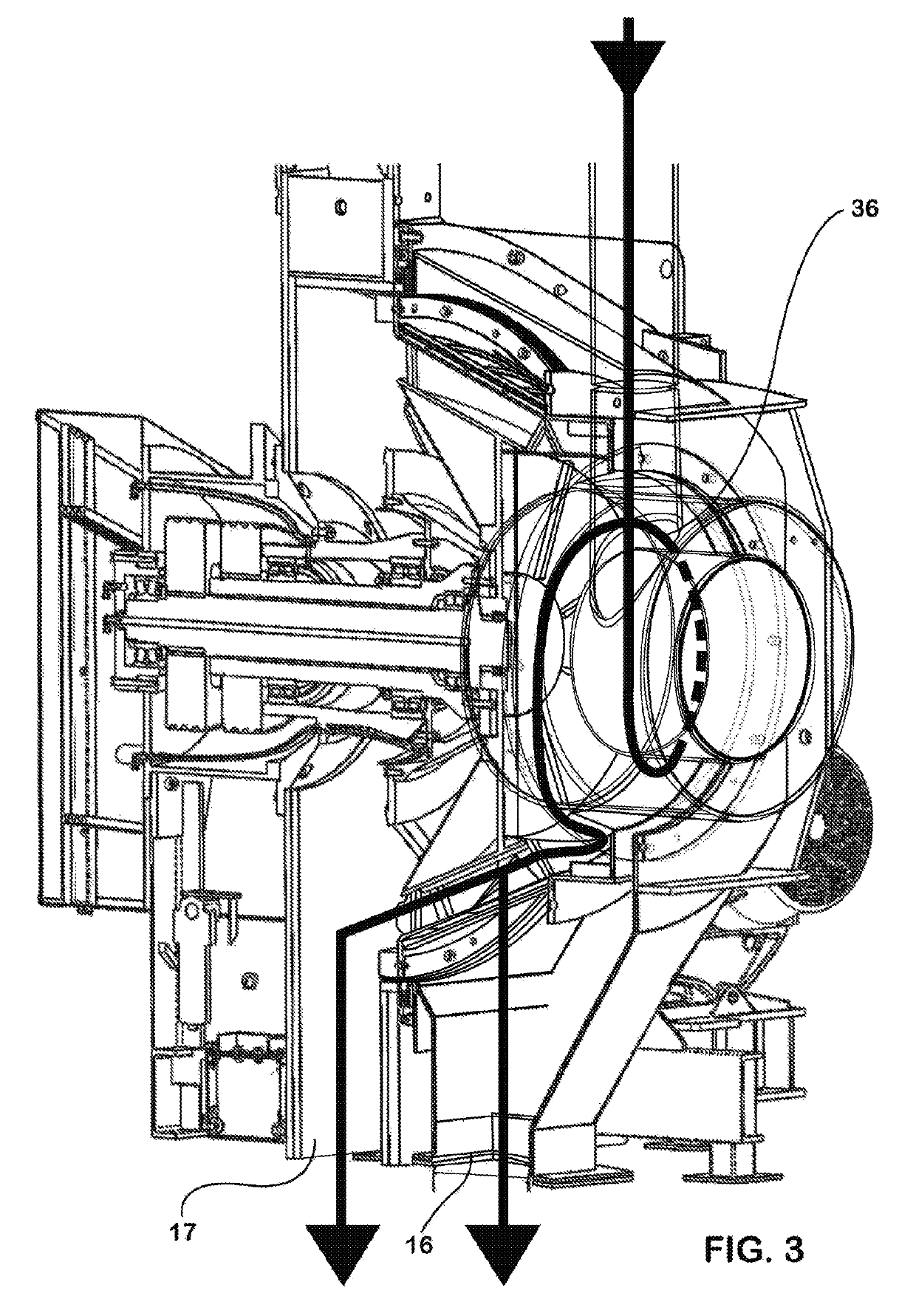 Centrifugal screening apparatus