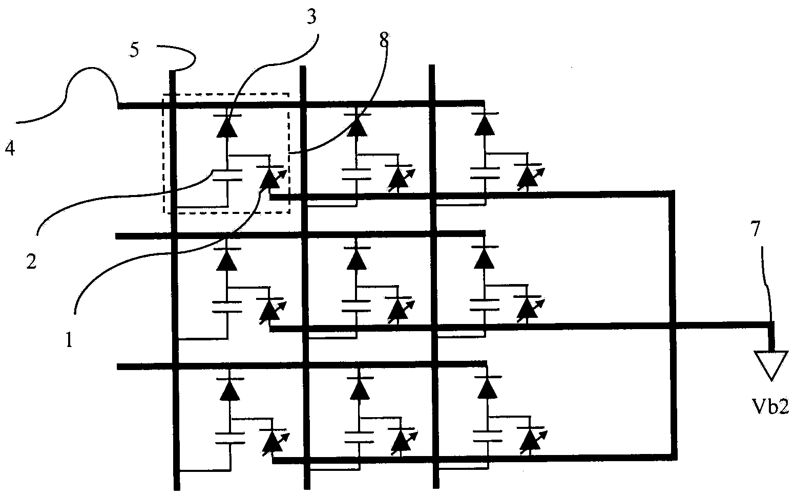 LED (light emitting diode) display panel