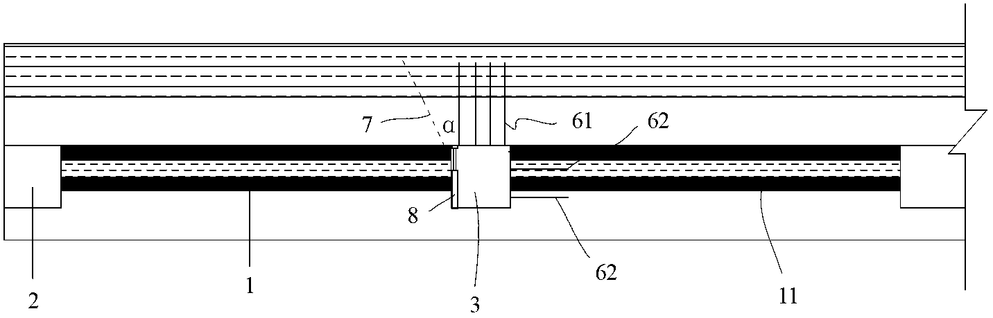 Top-cutting roadway coal-pillar-free mining method of close-range thin coal seam