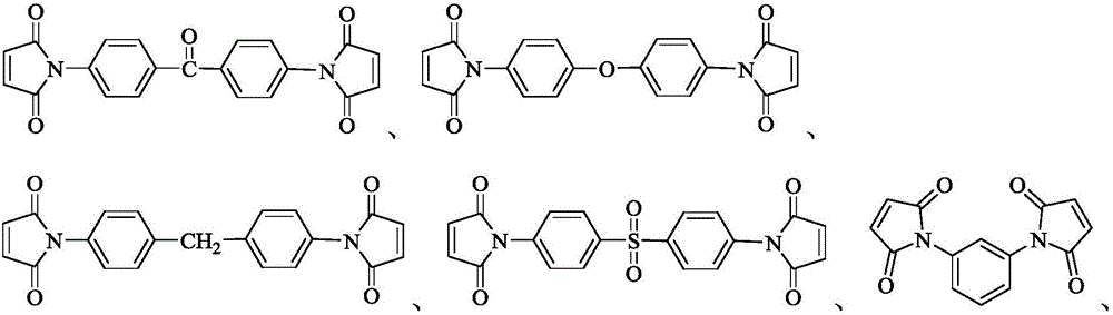 High-toughness and low-viscosity benzoxazine/diallyl diphenol/bismaleimide blended resin and preparation method thereof