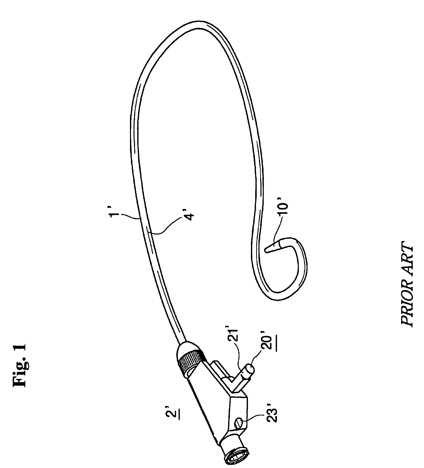 Locking system for catheter