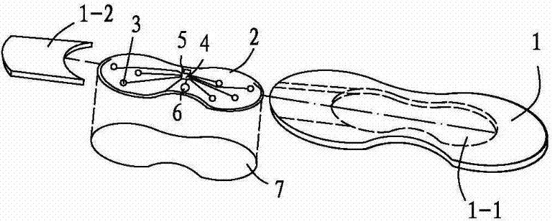 Gait detection device of foot drop corrector