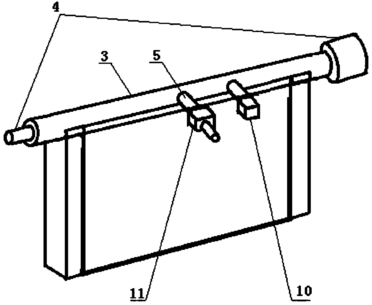 Method for constructing fence with automatic spraying device and fence module