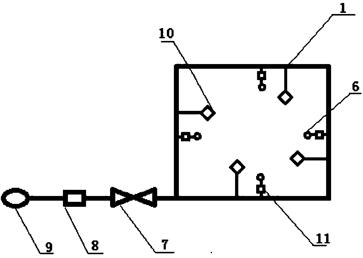 Method for constructing fence with automatic spraying device and fence module