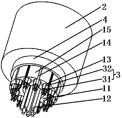 Photovoltaic composite cable for power system