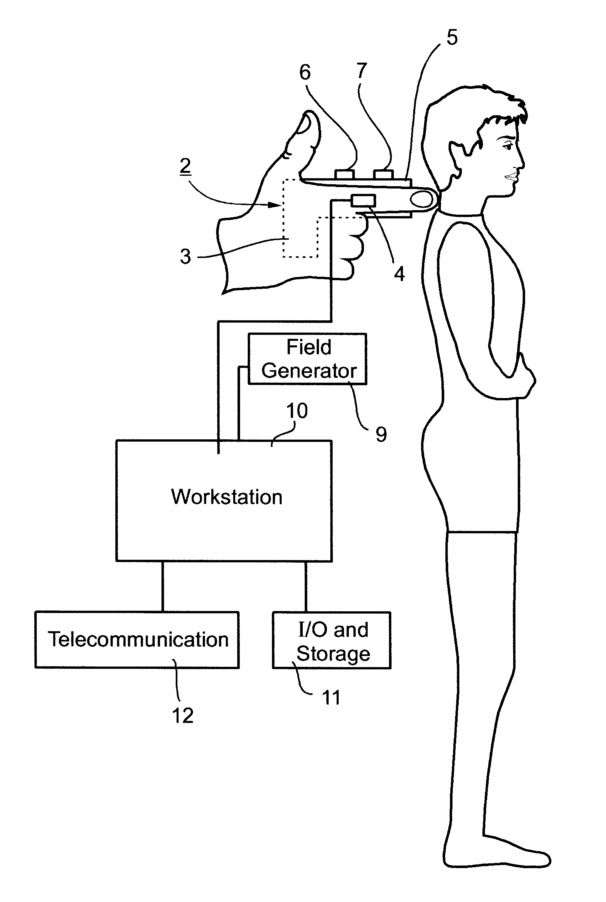 Contour mapping system and method particularly useful as a spine analyzer and probe therefor