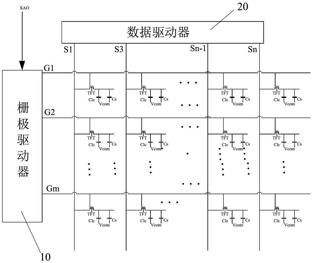 A liquid crystal display panel