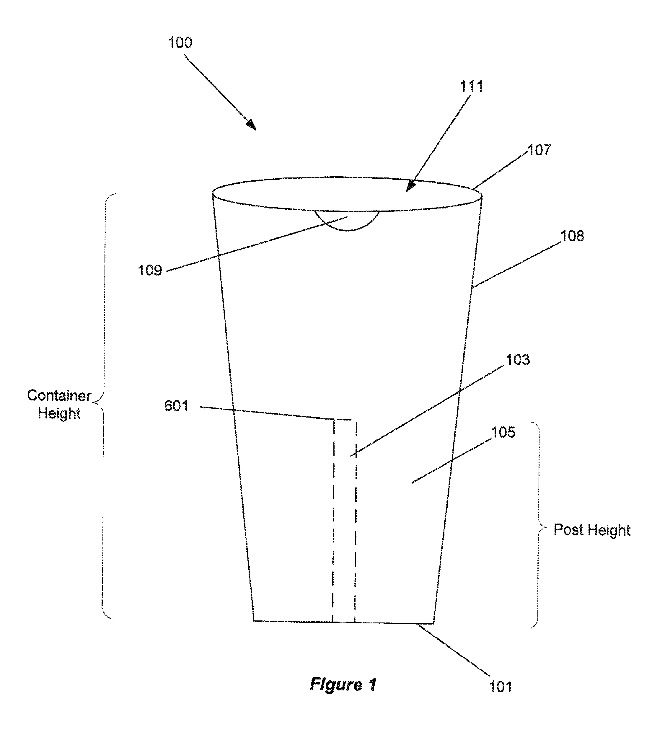 Precision pour drink shaker