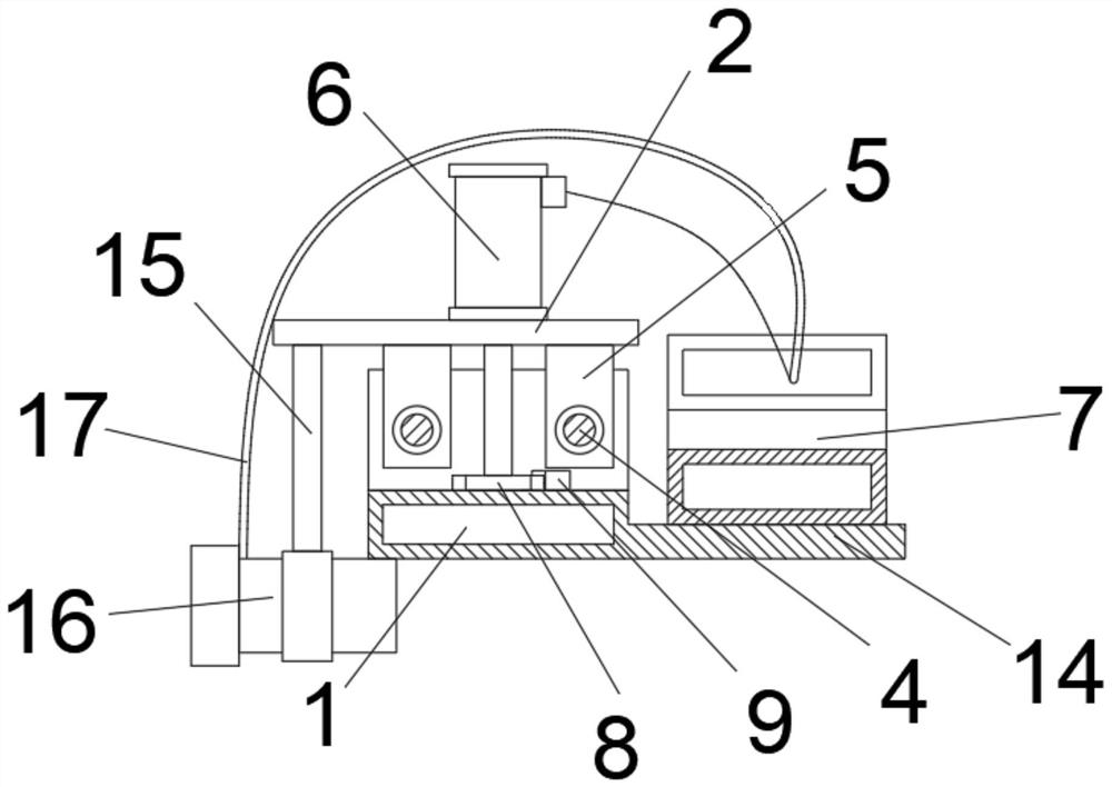 Electric precipitator internal image movement monitoring device