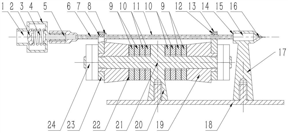 Ultrasonic stepping superfine single droplet generator