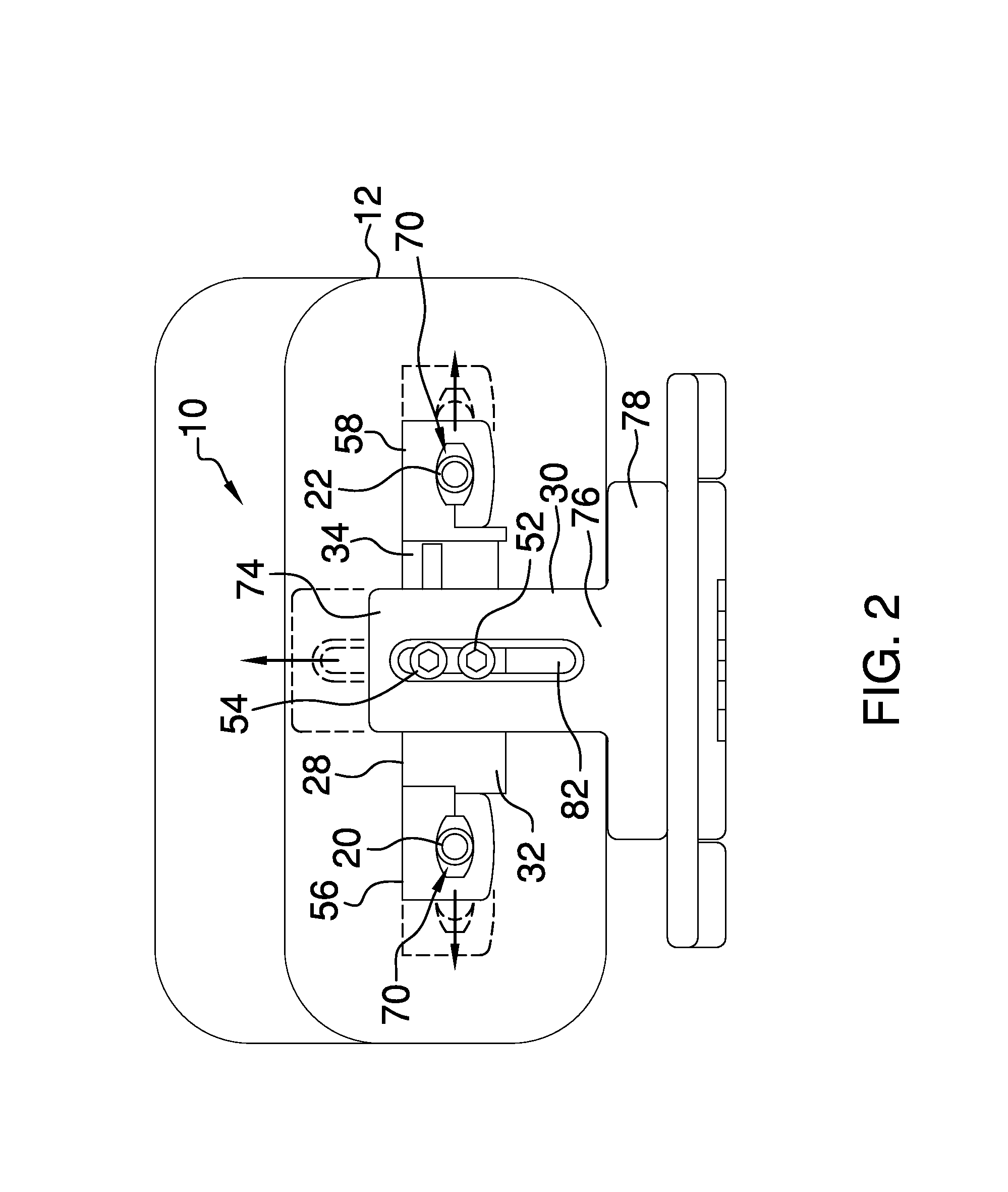 Mounting assembly for securing an entertainment device to a vehicle seat