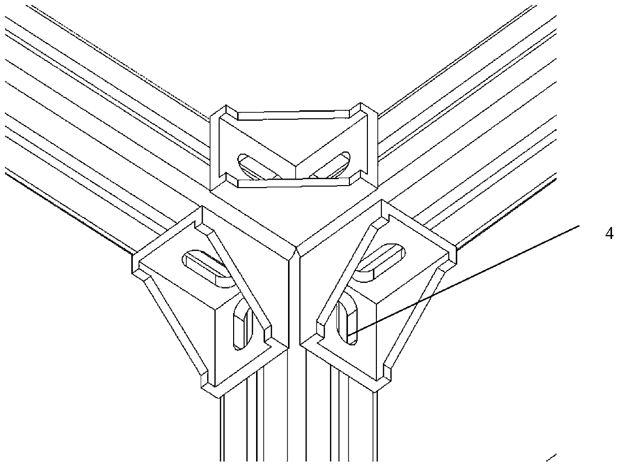 Mobile greenhouse weeding mechanism based on three-coordinate