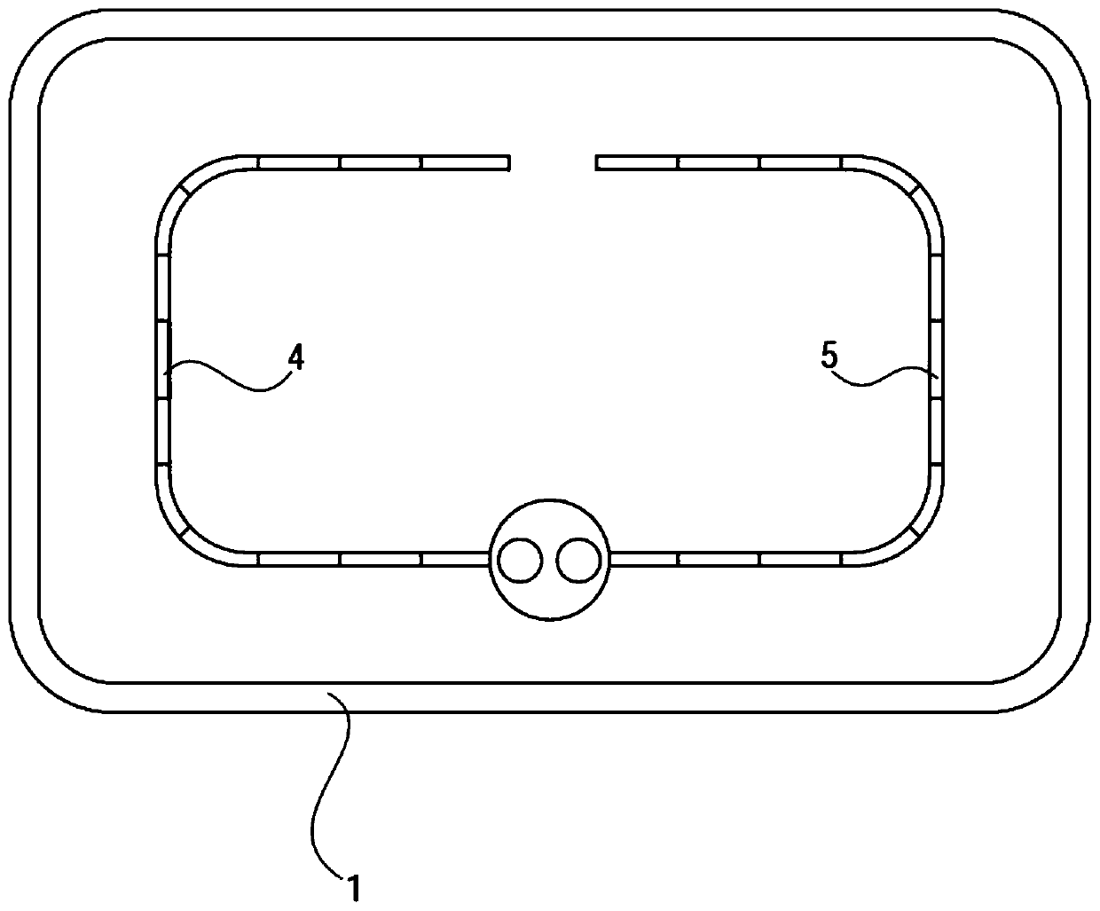 Cat litter box air renewal system