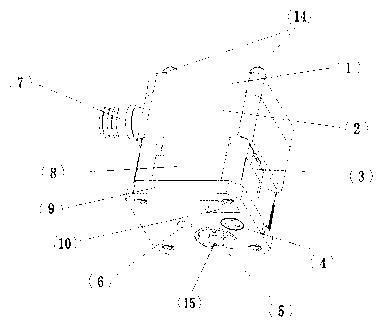 Water faucet switching module