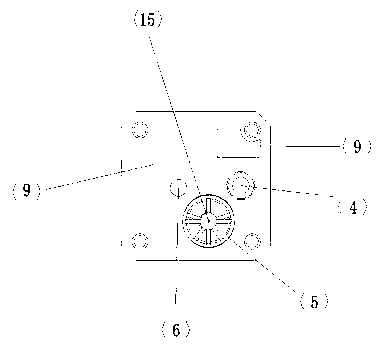 Water faucet switching module