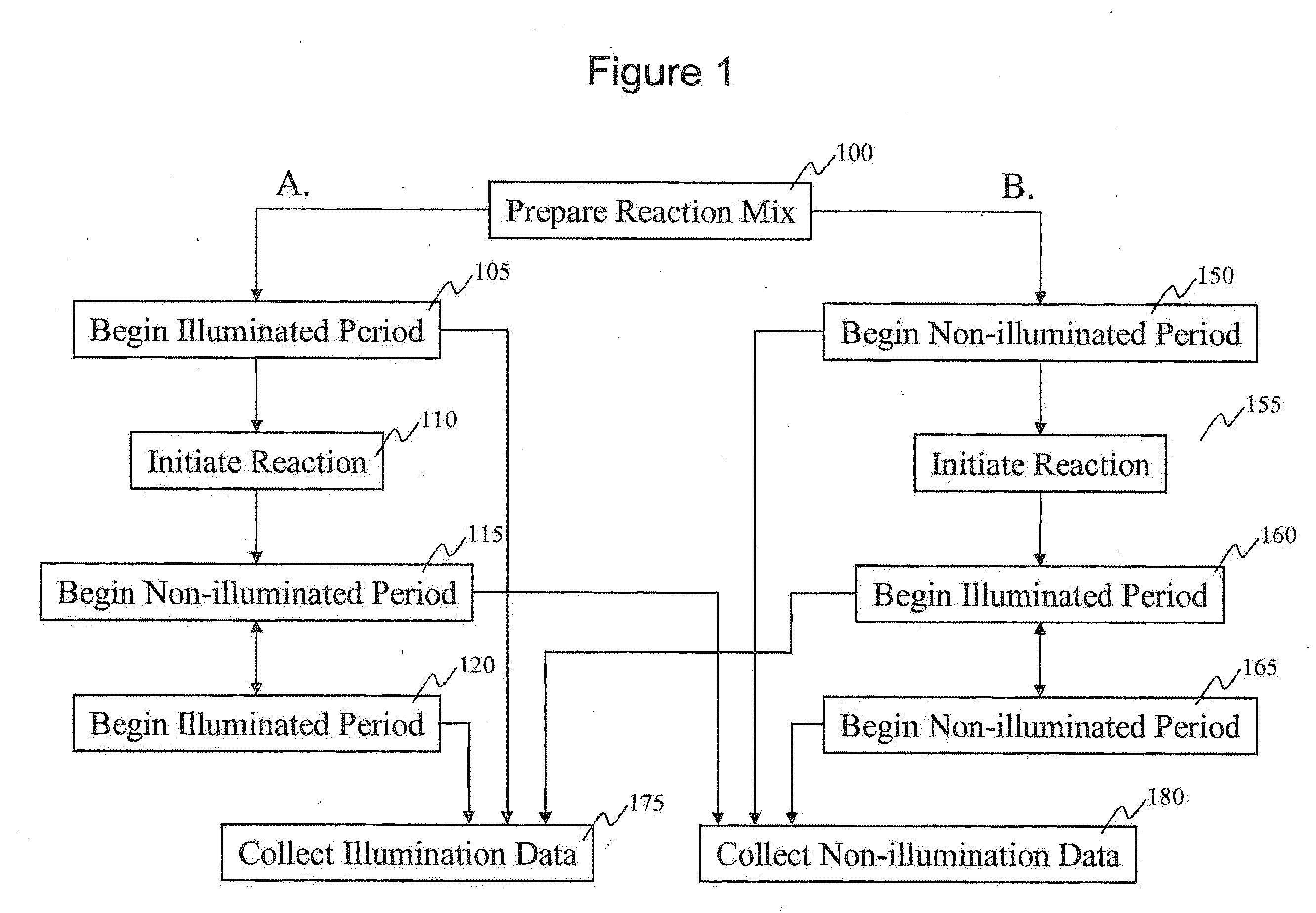 Intermittent detection during analytical reactions