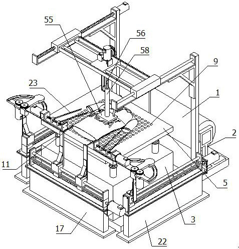 Automatic ironing equipment with tension adjusting function and used for garment processing