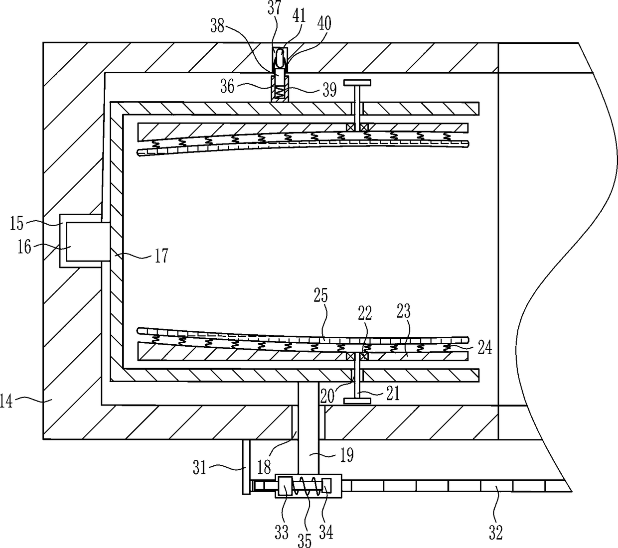 Tire frame for assembly of automobile tire