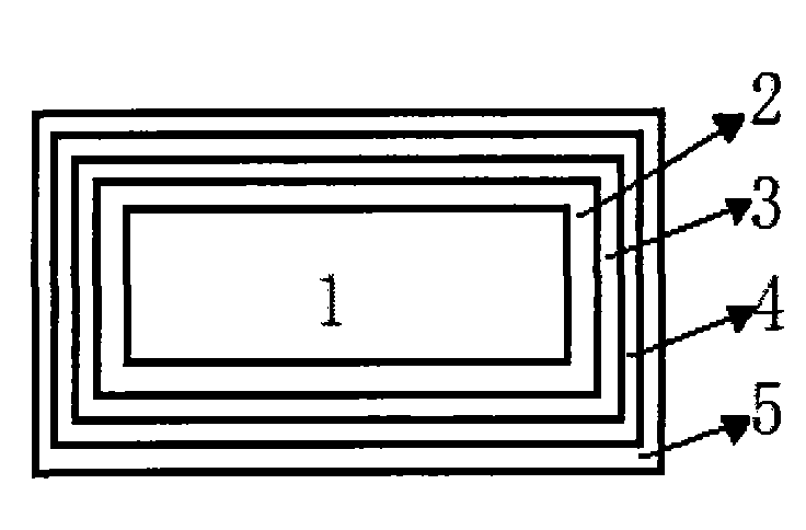 Absorbable magnesium alloy bracket of inorganic and organic antiseptic biocompatible composite coating and preparation method thereof