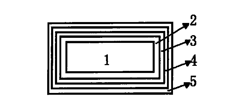 Absorbable magnesium alloy bracket of inorganic and organic antiseptic biocompatible composite coating and preparation method thereof