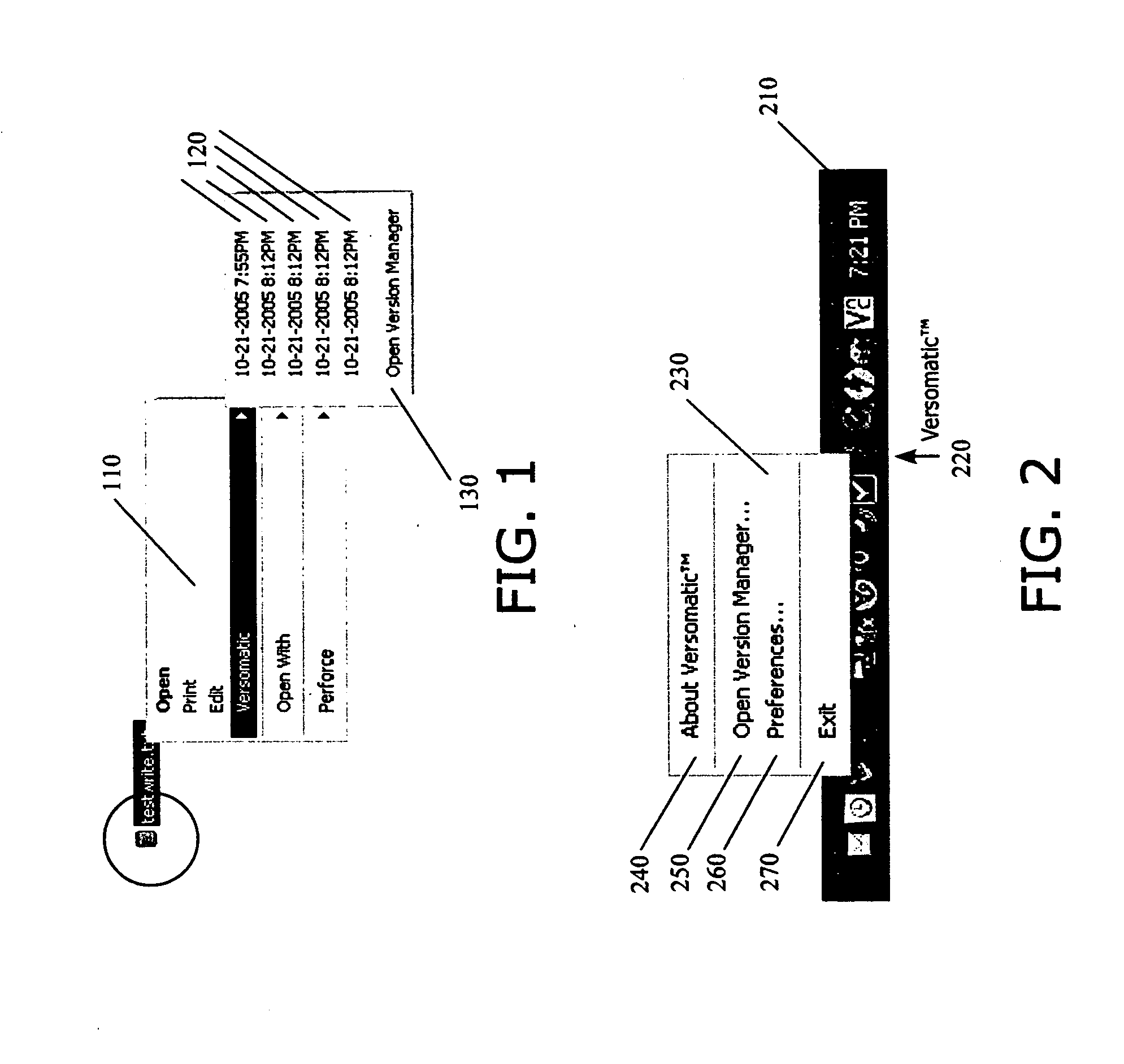 Personal file version archival management and retrieval