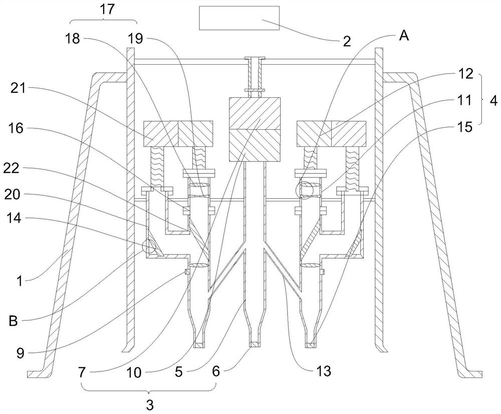 Laser high-pressure water rocket crusher and working method thereof