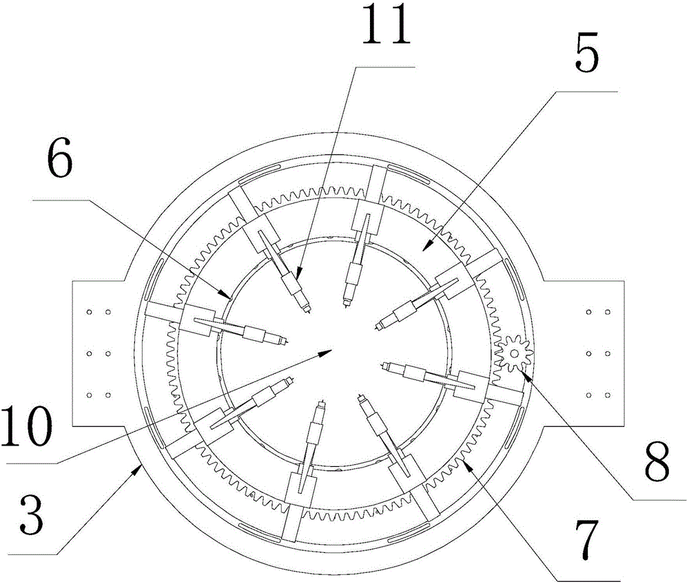 Rotation type welding device for silicon steel sheet