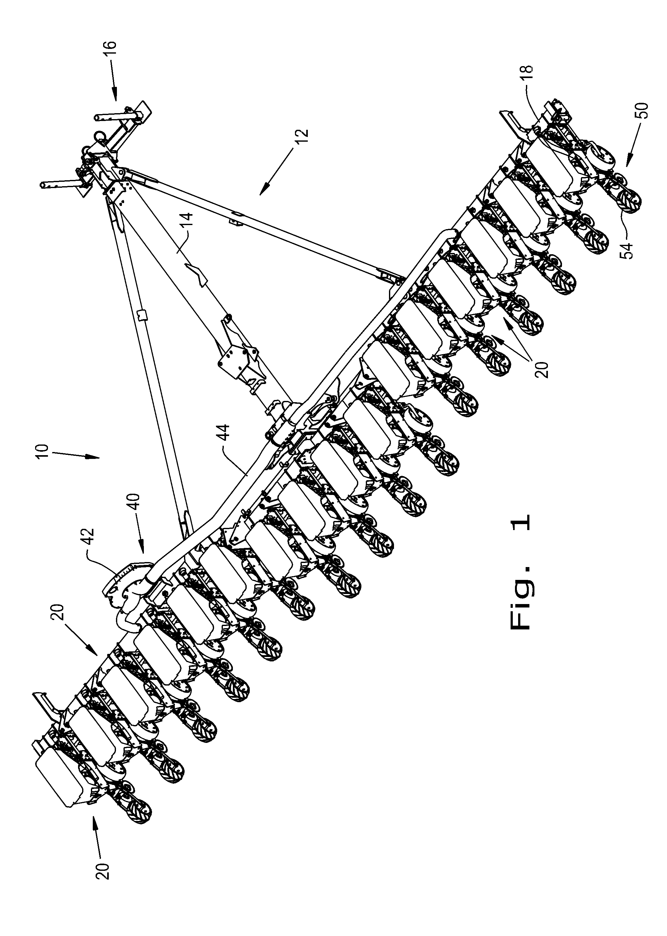 Zeroing adjustment for depth control system