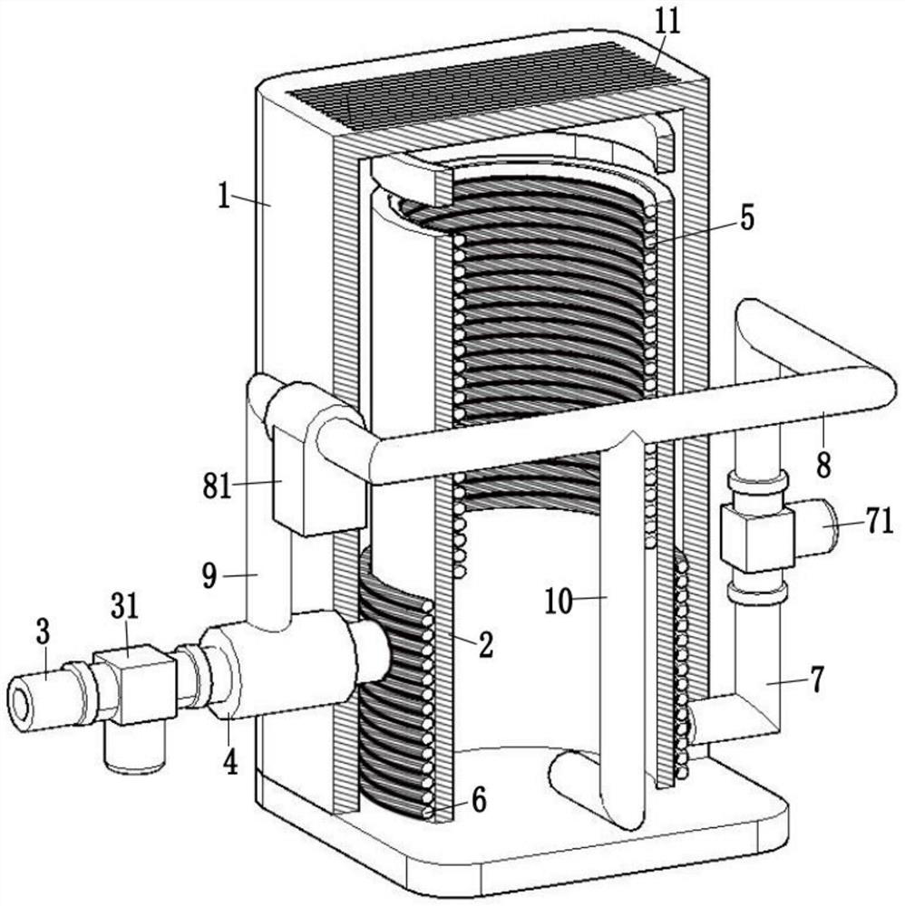 Micro-nano bubble air purifier