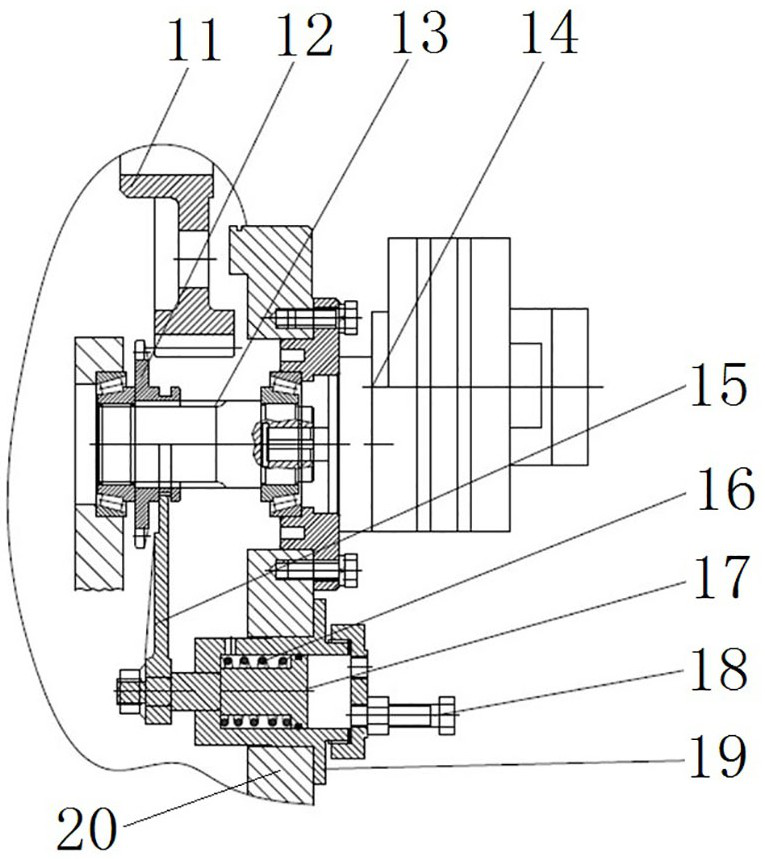 Dragging starting system and engineering equipment using same