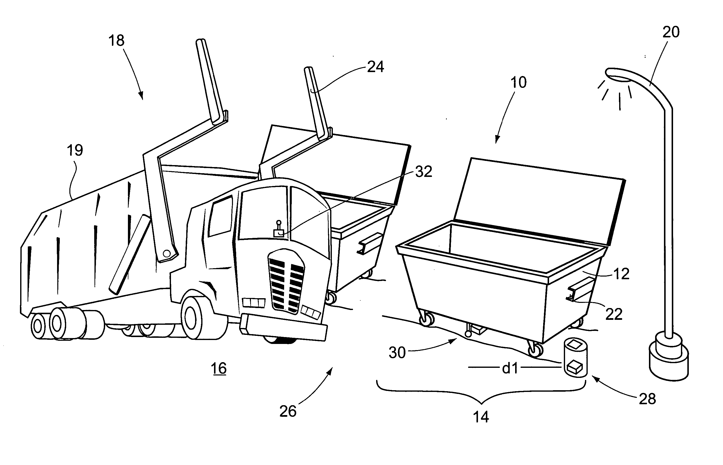 Receptacle locator