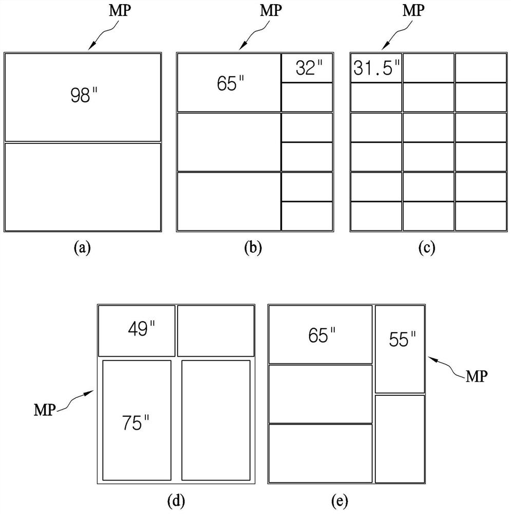 Mother panel transfer device, display panel inspection device, and display panel inspection equipment