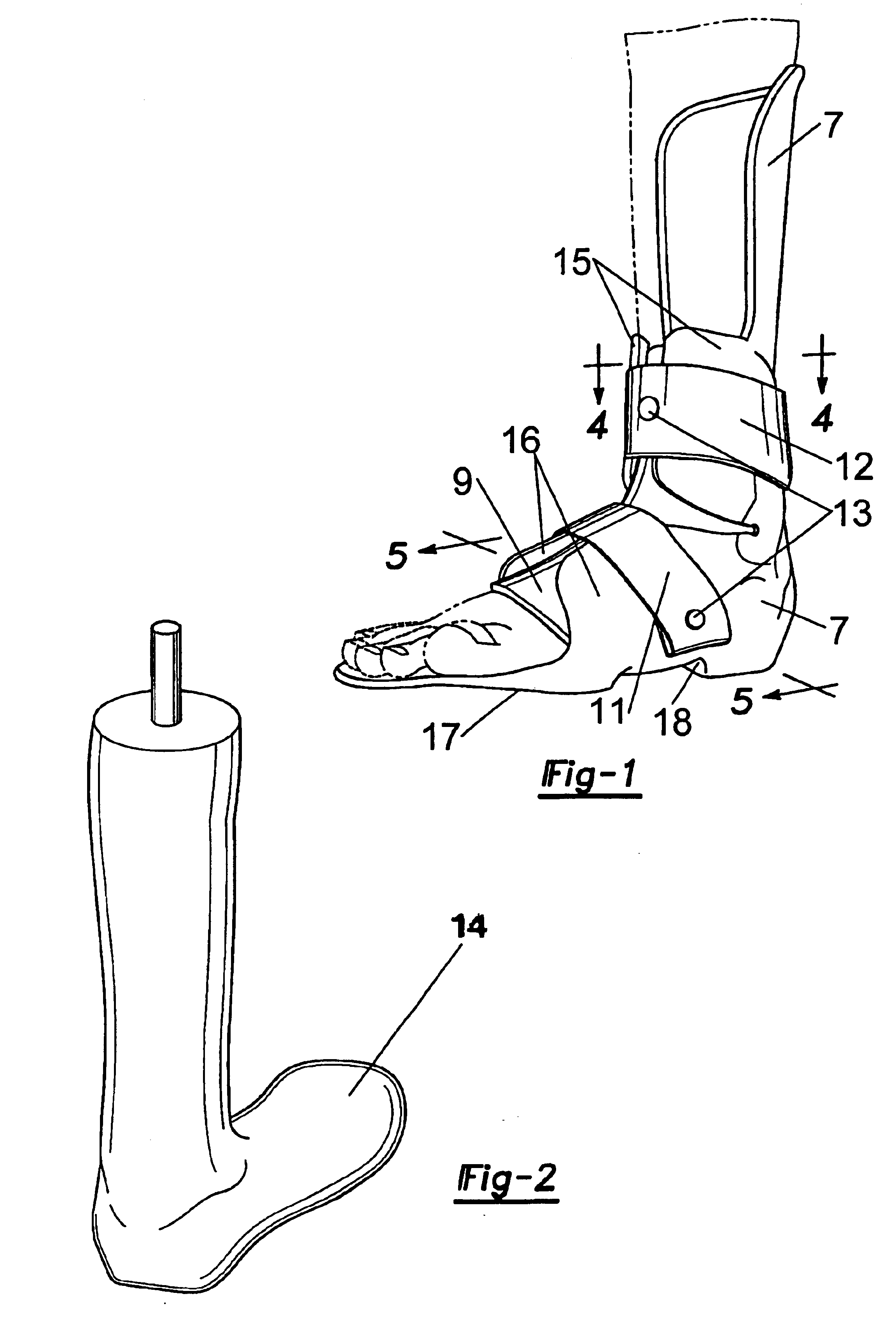 D-DAFO (Deroos-dynamic ankle foot orthosis)