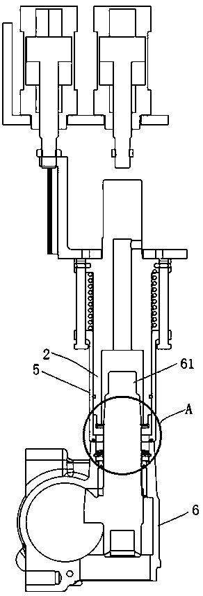 Tool and method for pressing dustproof oil seal in blind hole of steering gear