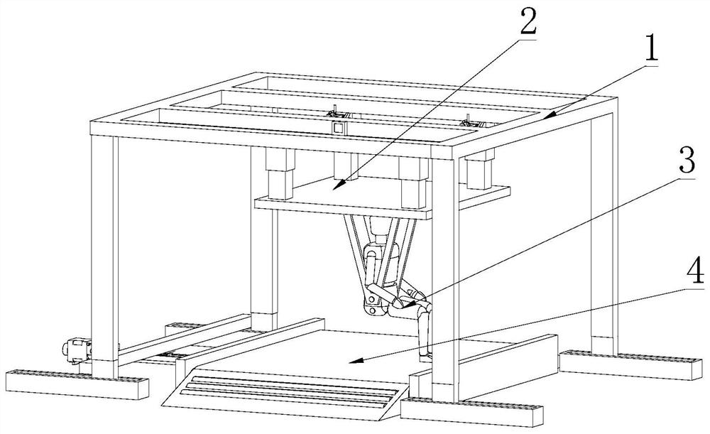 Folding sofa bed hardness testing equipment