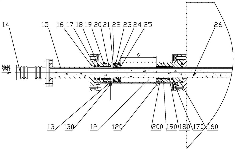 Micro-positive pressure air-tight seal type bag turning type automatic centrifugal machine capable of achieving uniform feeding