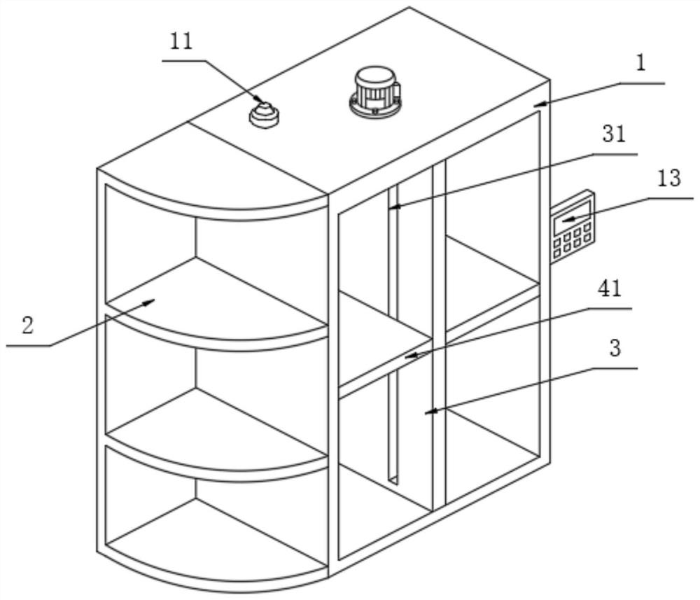 Space-adjustable wardrobe with intelligent lamplight induction